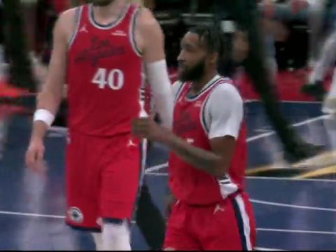 NBA杯小组赛西部B组:鹈鹕vs快船英文原声全场回放