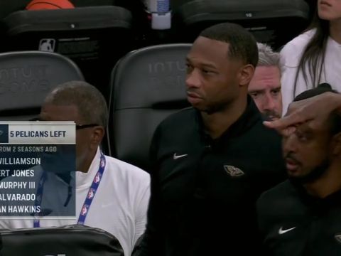 NBA杯小组赛西部B组:鹈鹕vs快船第1节英文原声回放