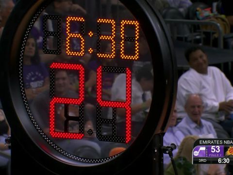 NBA杯小组赛西部A组:爵士vs太阳第3节中文解说回放