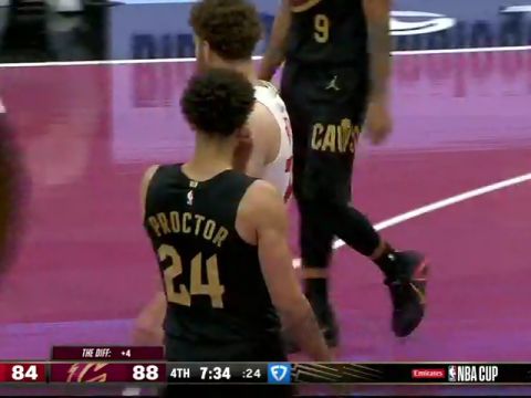 猛龙vs骑士第4节英文原声回放