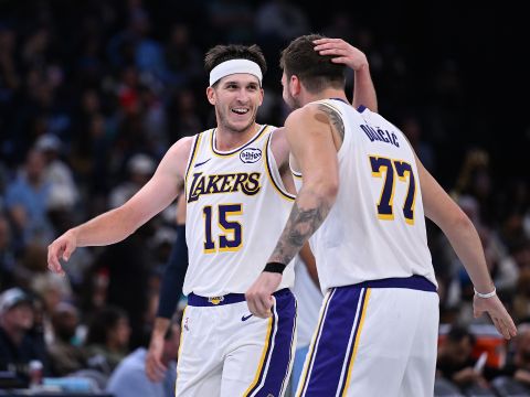 湖人vs灰熊精华回放 东契奇复出狂砍44+12率队夺杯赛开门红