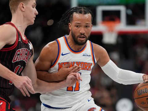 尼克斯125-135公牛 吉迪32+10+9率队拿下尼克斯喜提五连胜