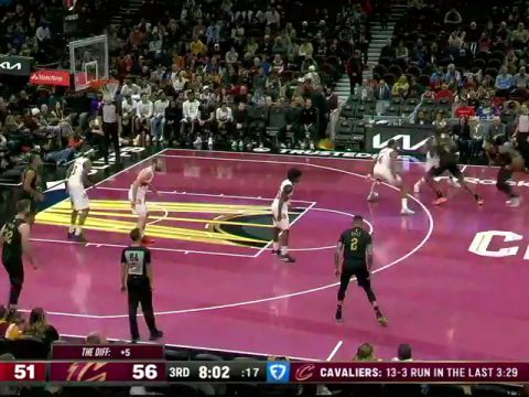 猛龙vs骑士第3节中文解说回放