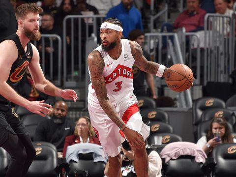 猛龙112-101骑士 猛龙三人得分上20力克残阵骑士终止连败