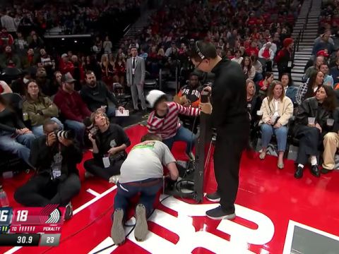 NBA杯小组赛:掘金vs开拓者第1节中文解说回放