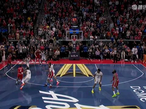 NBA杯小组赛西部B组:鹈鹕vs快船中文解说全场回放