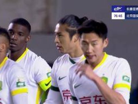 [进球视频]法比奥冷静分球张玉宁替补破门 国安3-0领先