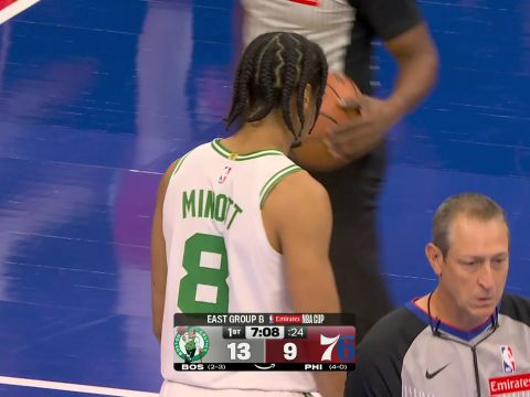 马克西vs凯尔特人集锦 轻取26+8+14无奈成空砍