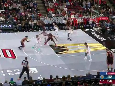 NBA杯小组赛东部C组：尼克斯vs公牛第2节中文解说回放