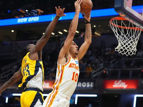 老鹰vs步行者精华回放 老鹰七人得分上双轻取步行者