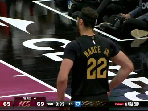 猛龙vs骑士第3节英文原声回放