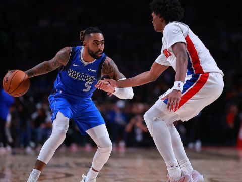 拉塞尔vs活塞集锦 替补出战拿到31分7板3助7记三分屡屡建功