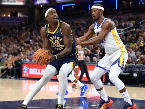 勇士vs步行者精华回放 步行者3人得分上20+昆顿-杰克逊关键中投锁定胜局