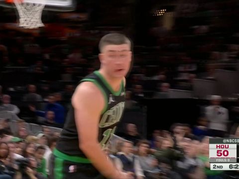 阿门vs凯尔特人集锦 全面发挥拿到17+9+8攻防一体