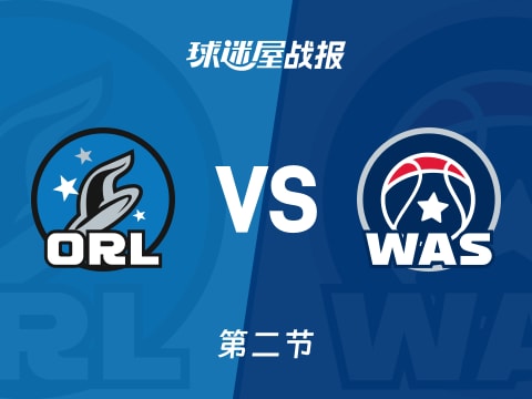 魔术vs奇才：半场结束，魔术75-56奇才，班凯罗得到23分