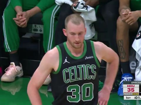 NBA常规赛：火箭vs凯尔特人英文原声全场回放