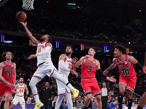 公牛116-128尼克斯 吉迪空砍三双被尼克斯破除不败金身