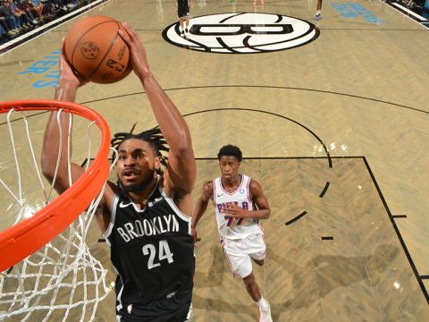 托马斯vs76人集锦 空砍29分内外兼攻独木难支