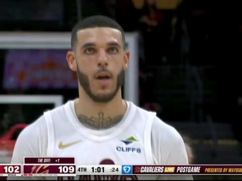 老鹰vs骑士第4节英文原声回放