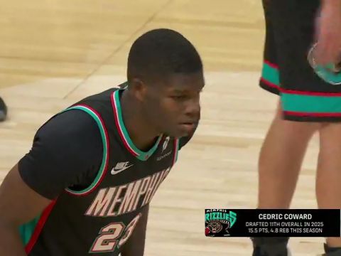 NBA常规赛：灰熊vs猛龙第1节中文解说回放