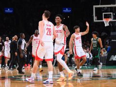 7项第一+3项第二！火箭蜕变太快还补控卫吗？阿门奥科吉均有巨大贡献