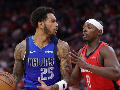 独行侠102-110火箭 火箭3人上20主场胜独行侠取4连胜