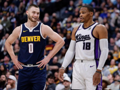 先后对阵湖人、雷霆、掘金！威少本赛季对阵旧主场均20分9板5.3助场均3.7记三分