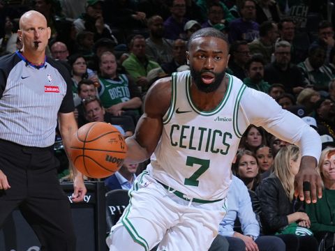 布朗vs爵士集锦 空砍全场最高36分独木难支难阻失利