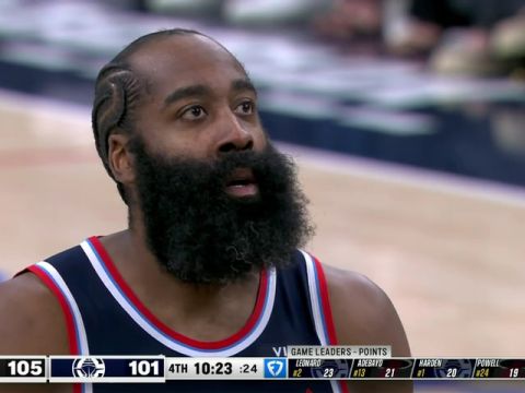 NBA常规赛：热火vs快船英文原声全场回放