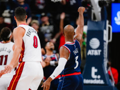 NBA杯赛录像回放完整版-热火vs快船全场回放（11.4）哈登29+7+8火力全开仍难救主