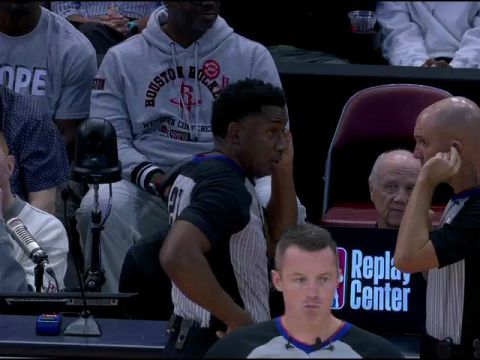 NBA常规赛：独行侠vs火箭英文原声全场回放