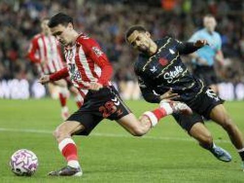 [咪咕全场集锦]英超-桑德兰1-1埃弗顿升第4 恩迪亚耶破门扎卡扳平基恩手球引争议