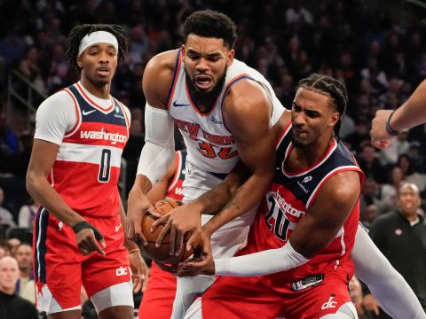 奇才102-119尼克斯 唐斯33+13尼克斯七人上双大胜奇才