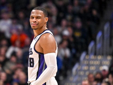 威斯布鲁克vs掘金集锦 战旧主虎虎生风砍下26+12+6