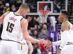 约基奇：威少是伟大的球员、未来的名人堂成员，能看到他在场上总是令人高兴