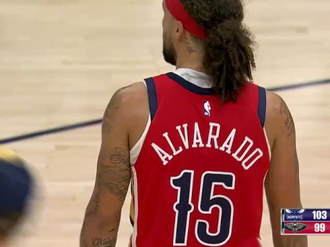 NBA常规赛：黄蜂vs鹈鹕第4节中文解说回放