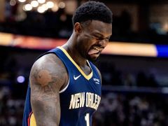 锡安又伤了！左腿筋一级拉伤至少缺席7-10天 美媒此前呼吁快交易他