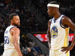 NBA常规赛勇士vs太阳 双方首发名单出炉！库里、巴特勒vs布克