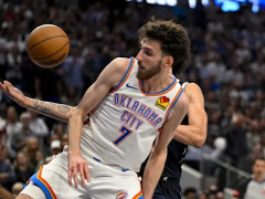 NBA常规赛快船vs雷霆 雷霆首发名单出炉！霍姆格伦伤愈复出