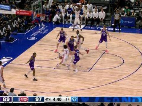 [腾讯全场集锦]🏀活塞击败爵士取4连胜 CC31+10 杜伦22+22 马尔卡宁21中8