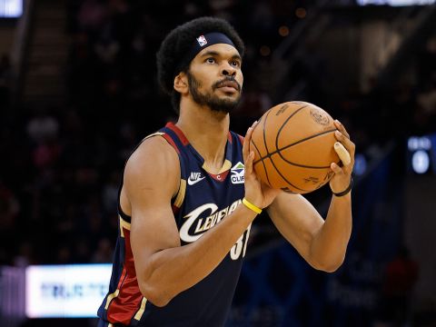 艾伦vs76人集锦 17中11高效发挥砍下24+10两双数据