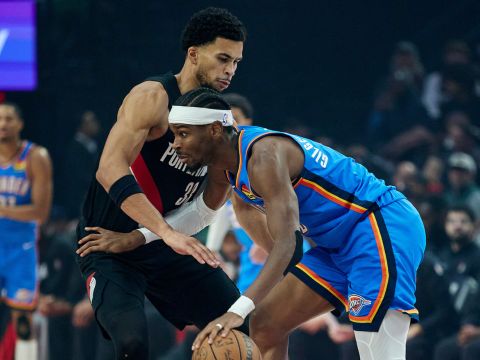 雷霆vs开拓者精华回放 阿夫迪亚准三双助队终结雷霆不败金身