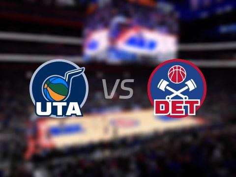 NBA常规赛爵士vs活塞全场高清中文录像回放(2025年11月06日)