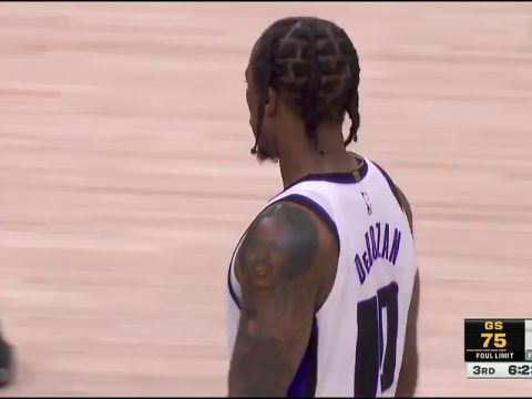 勇士vs国王第3节中文解说回放