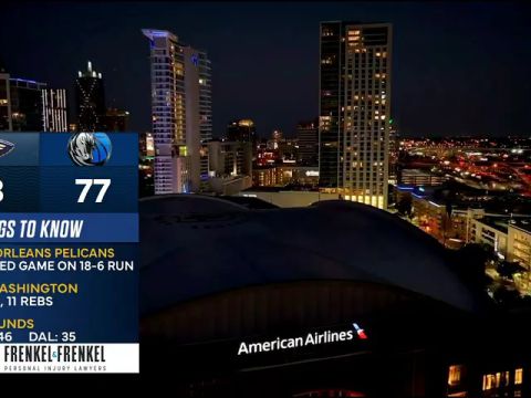 鹈鹕vs独行侠英文原声全场回放