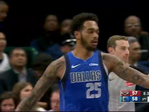 鹈鹕vs独行侠第3节英文原声回放