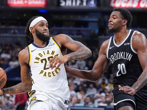 篮网112-103步行者 小波特32分大两双篮网客场拿下赛季首胜