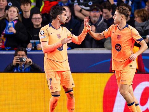 [进球视频]火速扳平！费尔明助攻费兰门前端射破门