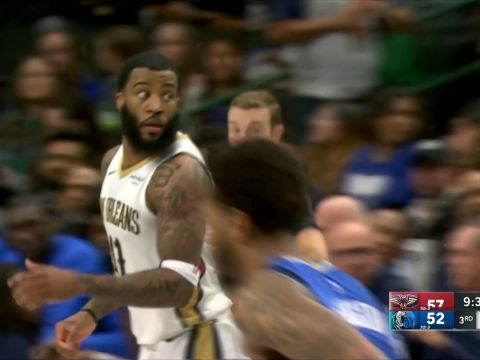 萨迪克-贝vs独行侠集锦 内外兼修砍下22+9助队险胜