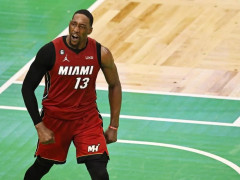 热火官方：阿德巴约左脚受伤，本场比赛不确定能否回归